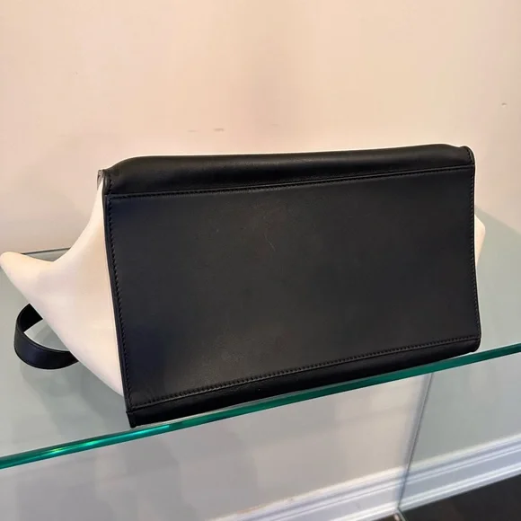 Celine Tricolor Leather Medium Trapeze Bag - Picture 9 of 16